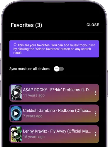 MyMP3 App